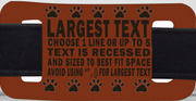 Basic Silicone Pet ID Tag