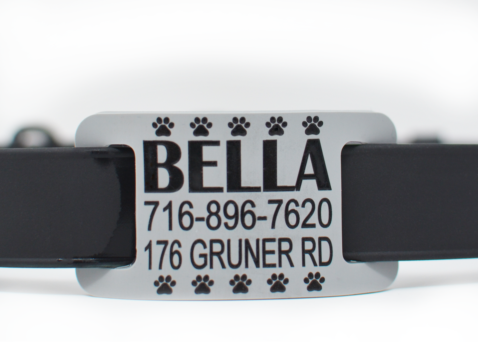 Dog id tags silicone deals