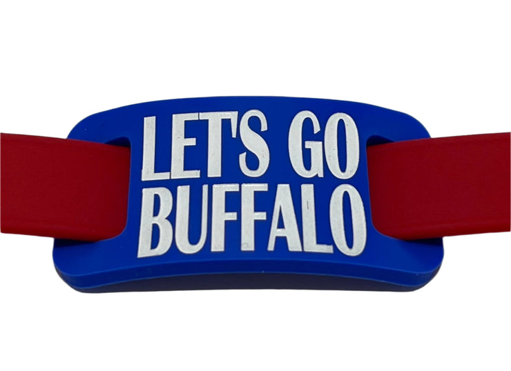 Let's Go Buffalo Dog Tag